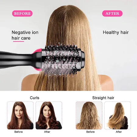 3 in 1 Professional Dryer & Volumizer Hair Brush.