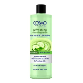 ALOE VERA & CUCUMBER - REFRESHING CLEANSING TONER