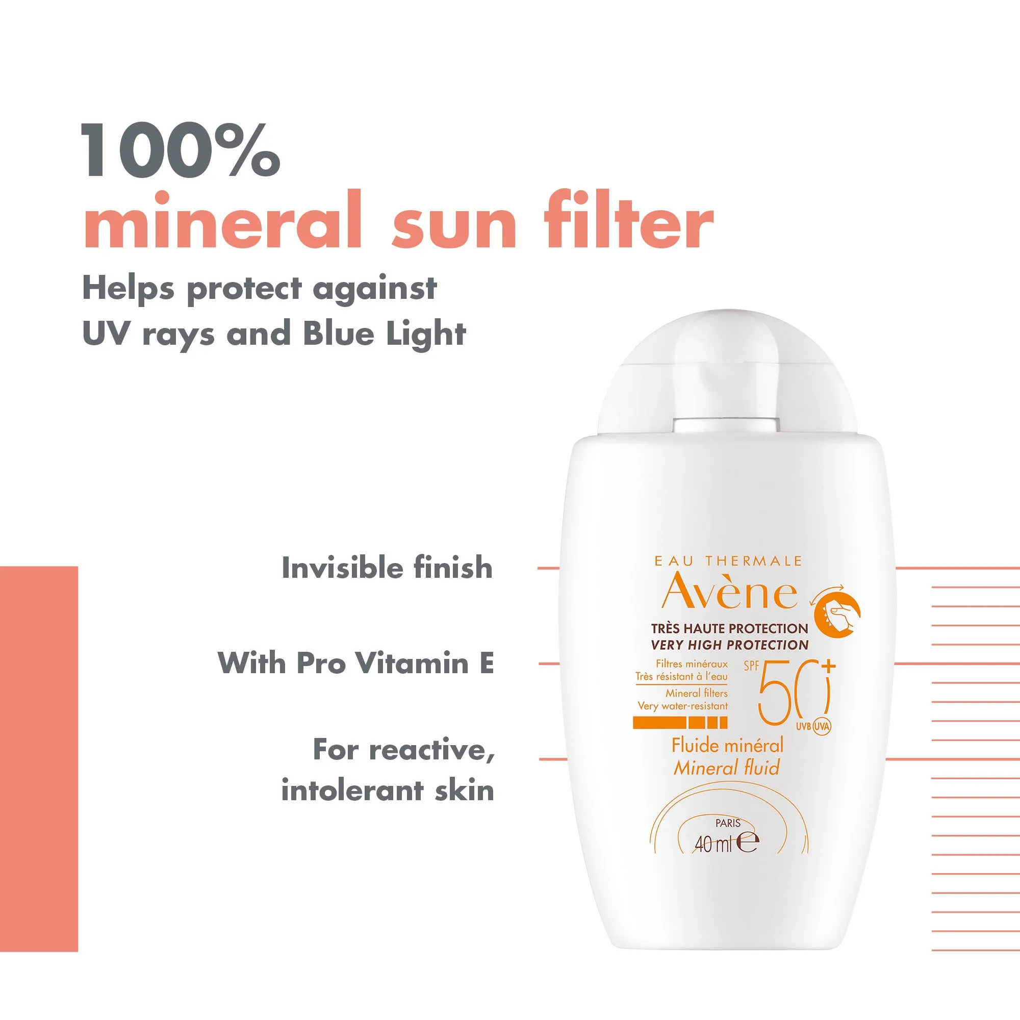 Avène Mineral Fluid SPF50 