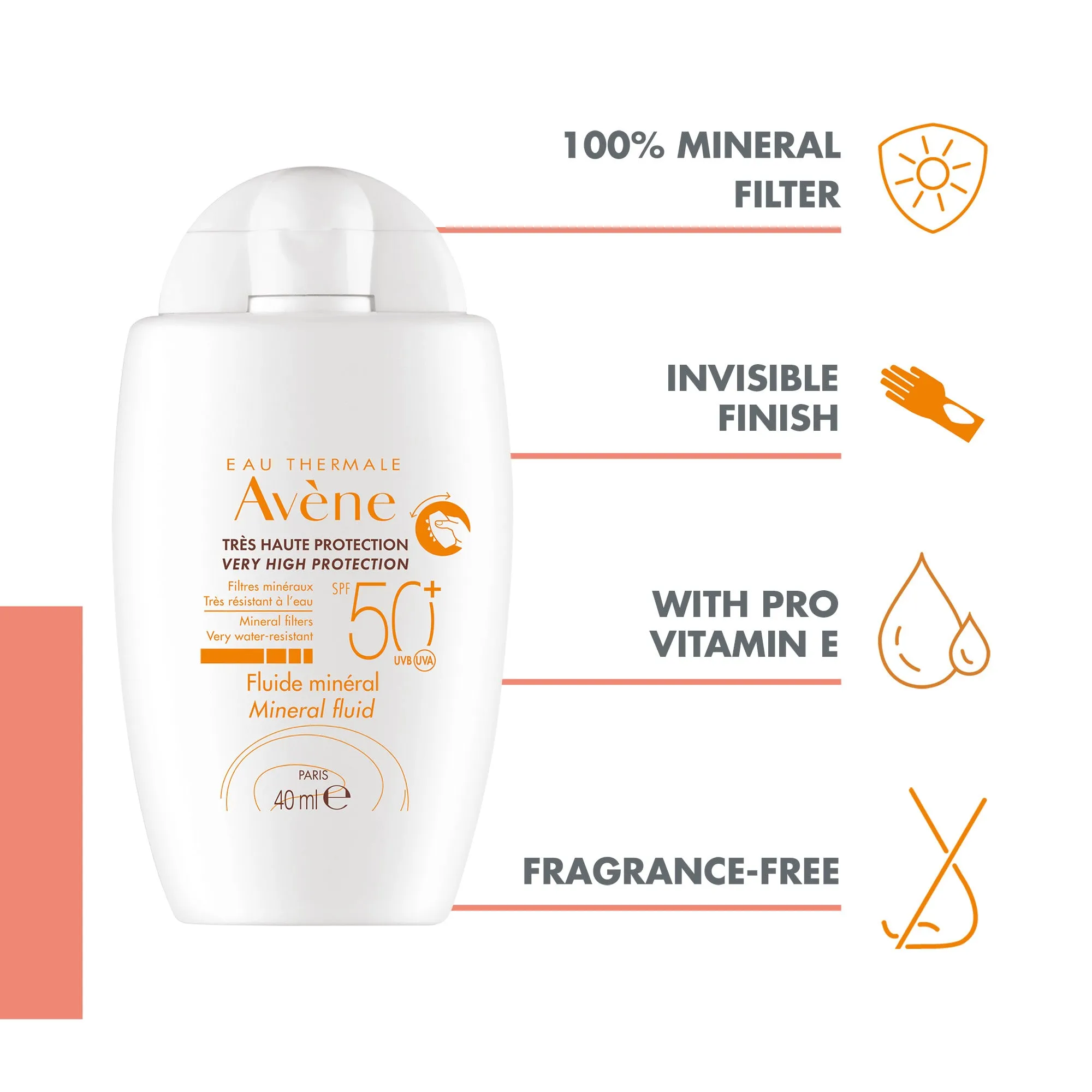 Avène Mineral Fluid SPF50 