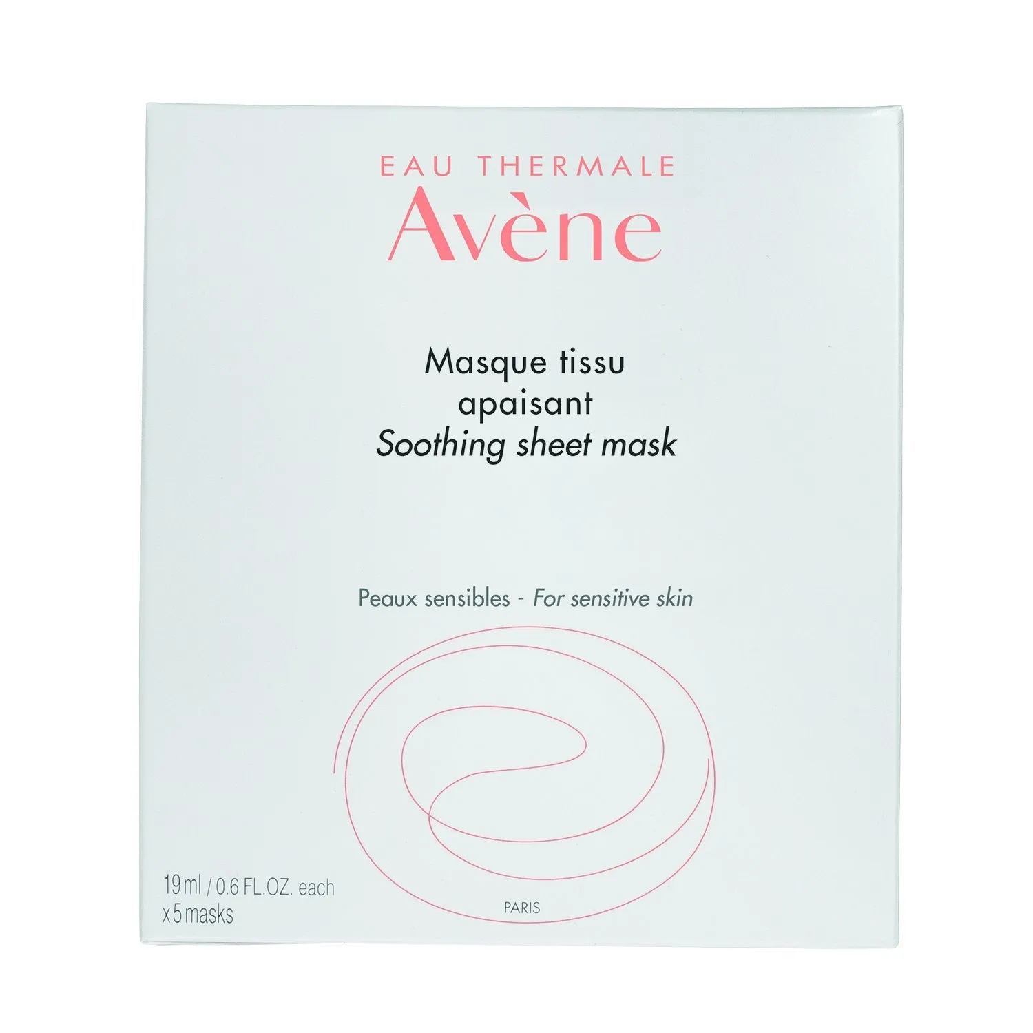 Avène Soothing Sheet Mask , Box of 5