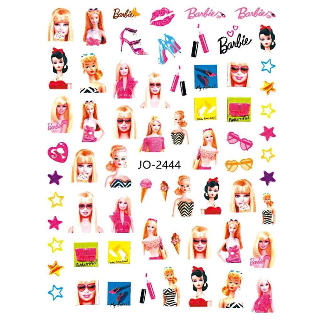 Barbie Nail Art Stickers