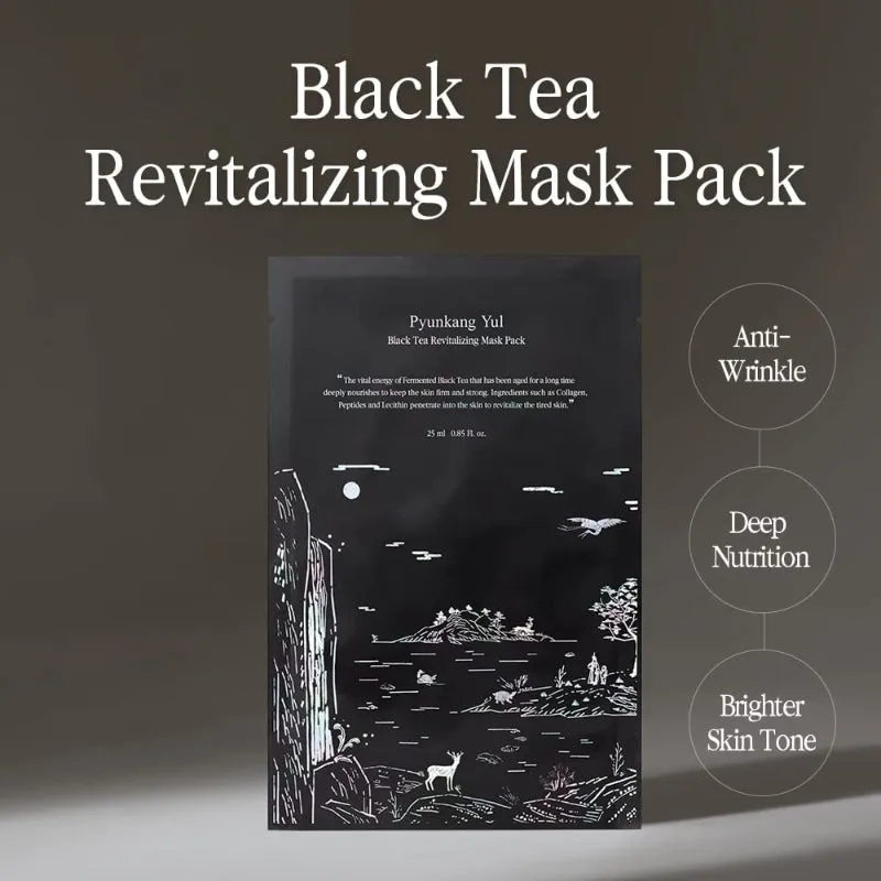 Black Tea Revitalizing Mask Pack