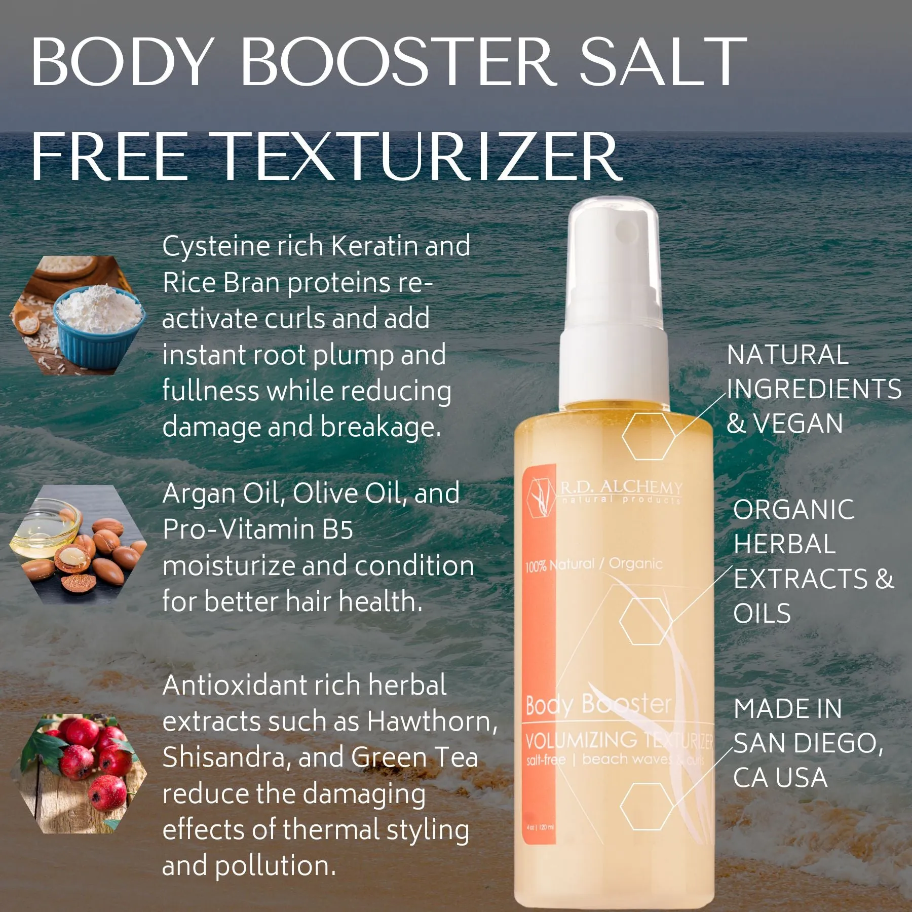 Body Booster Salt Free Texturizing Spray