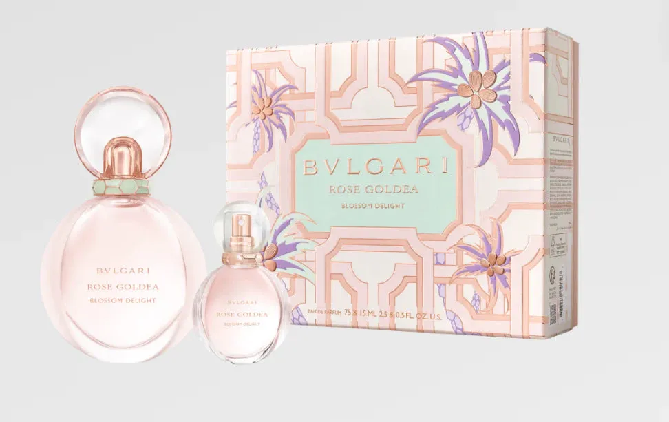 BVLGARI ROSE GOLDEA BLOSSOM DELIGHT WOMEN EDP 75ML 15ML