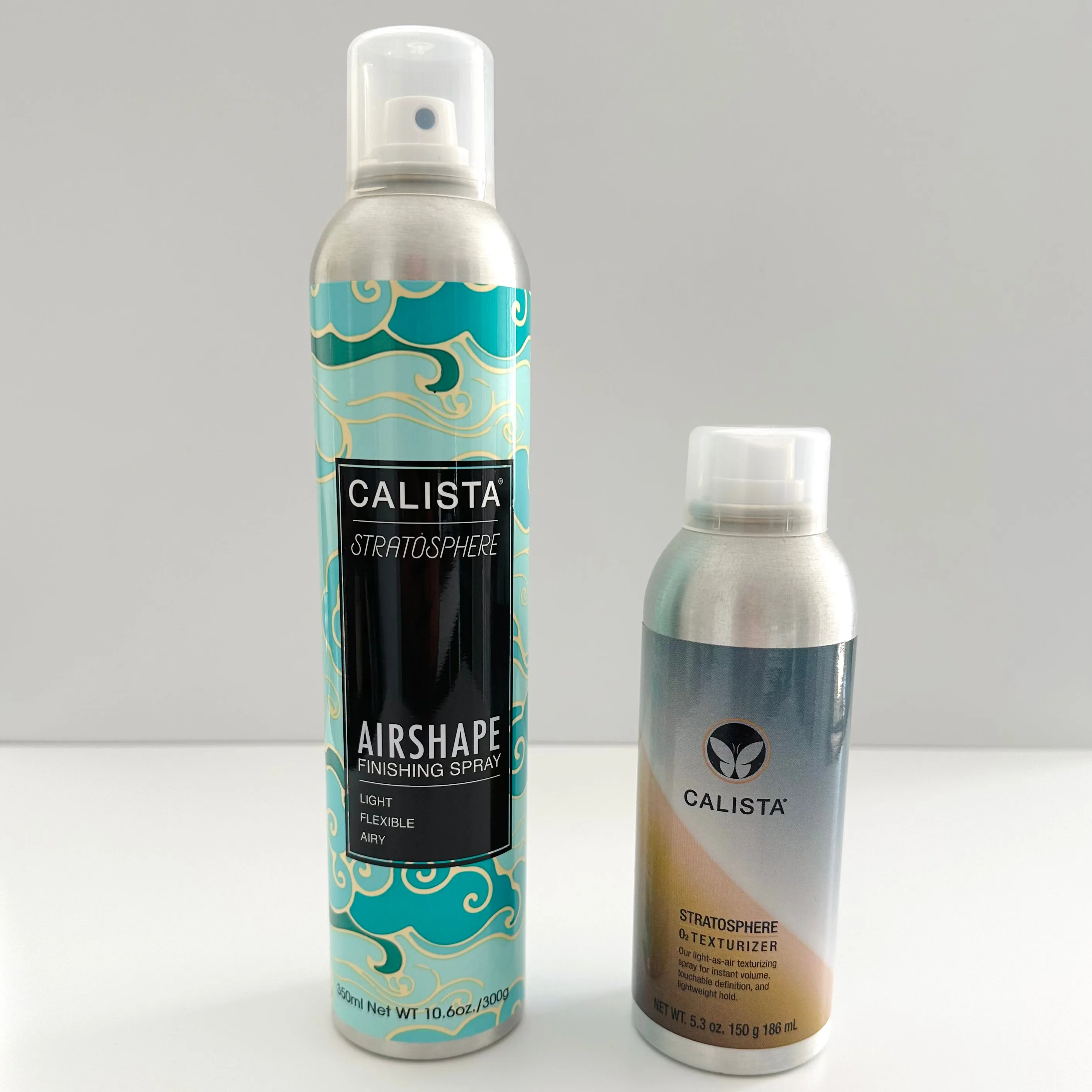 Calista O2 Texture Spray & Airshape Finishing Spray