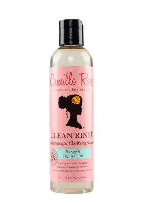 Camille  Rose Naturals Clean Rinse Moisturising & Clarifying Shampoo 8oz