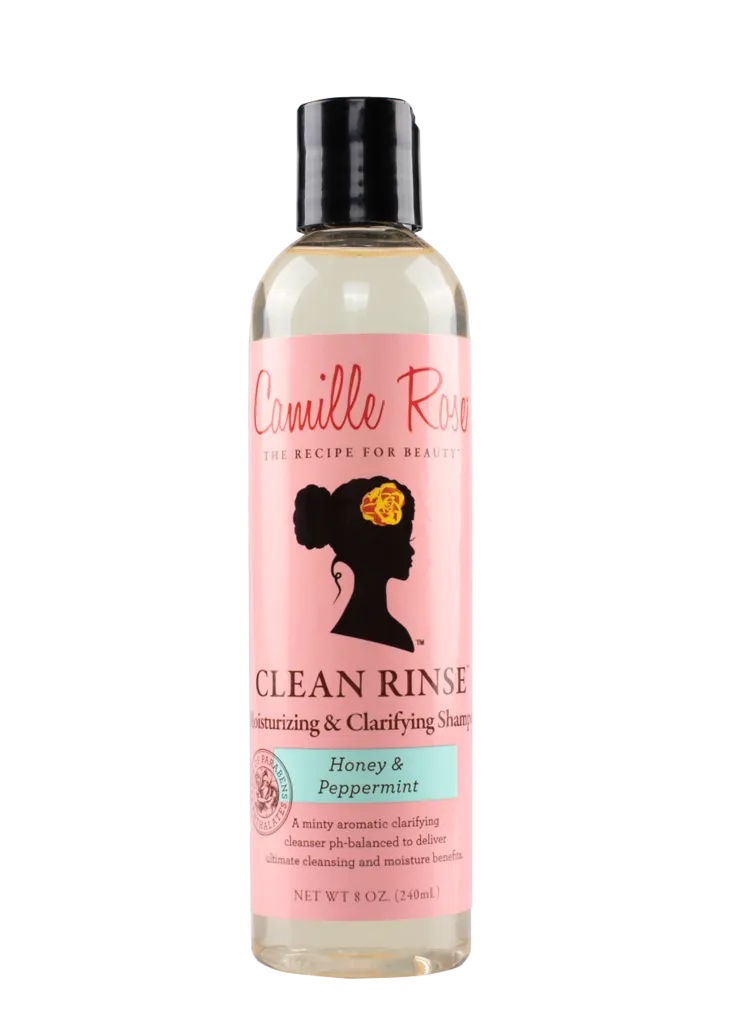 Camille  Rose Naturals Clean Rinse Moisturising & Clarifying Shampoo 8oz