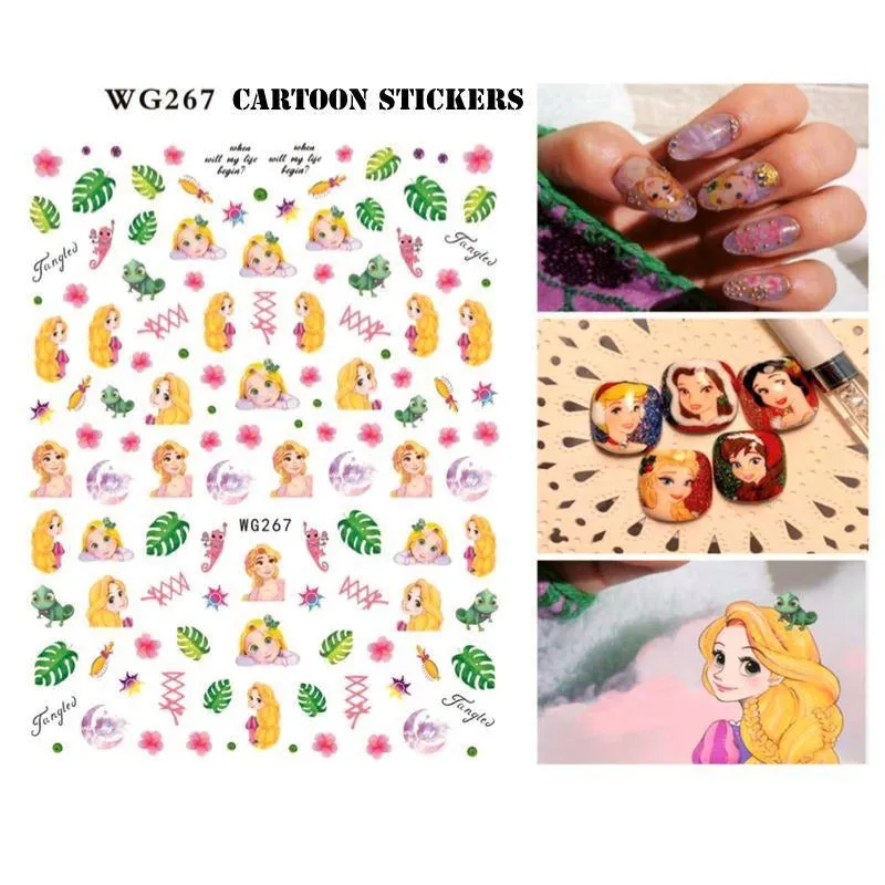 CARTOON Nail Art Stickers