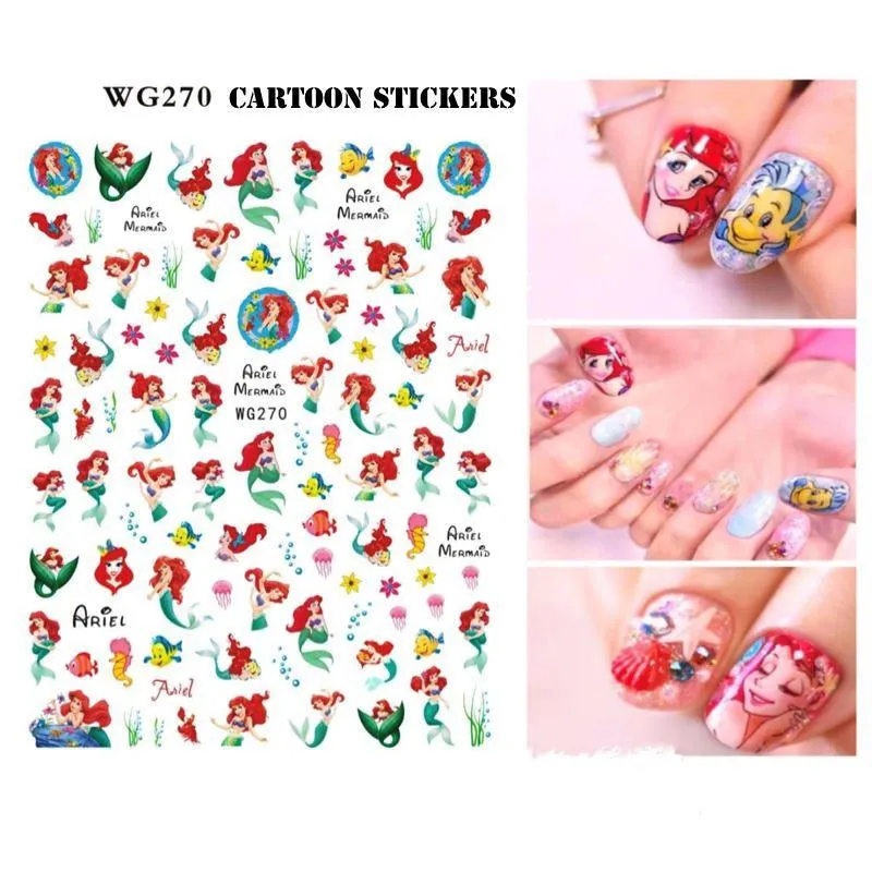 CARTOON Nail Art Stickers