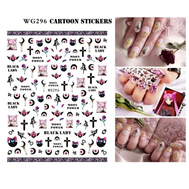 CARTOON Nail Art Stickers