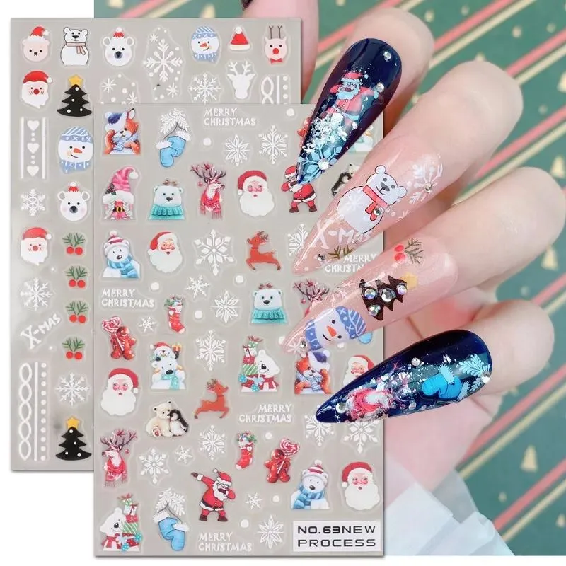 Christmas Nail Art Stickers