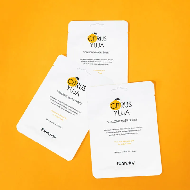 Citrus Yuja Vitalizing Mask Sheet