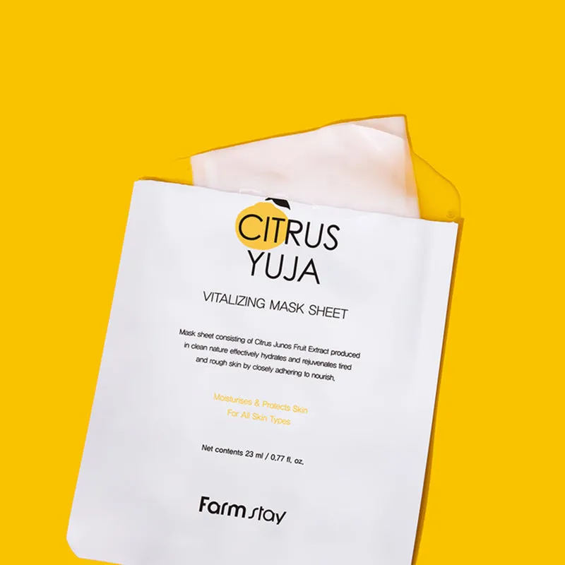 Citrus Yuja Vitalizing Mask Sheet