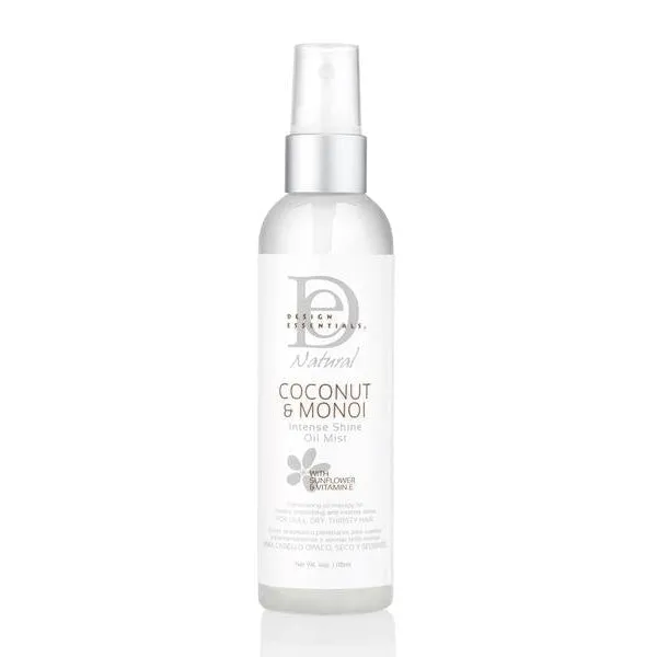 Design Essentials Natural Coconut And Monoi Intense Shine Oil Mist 118ml