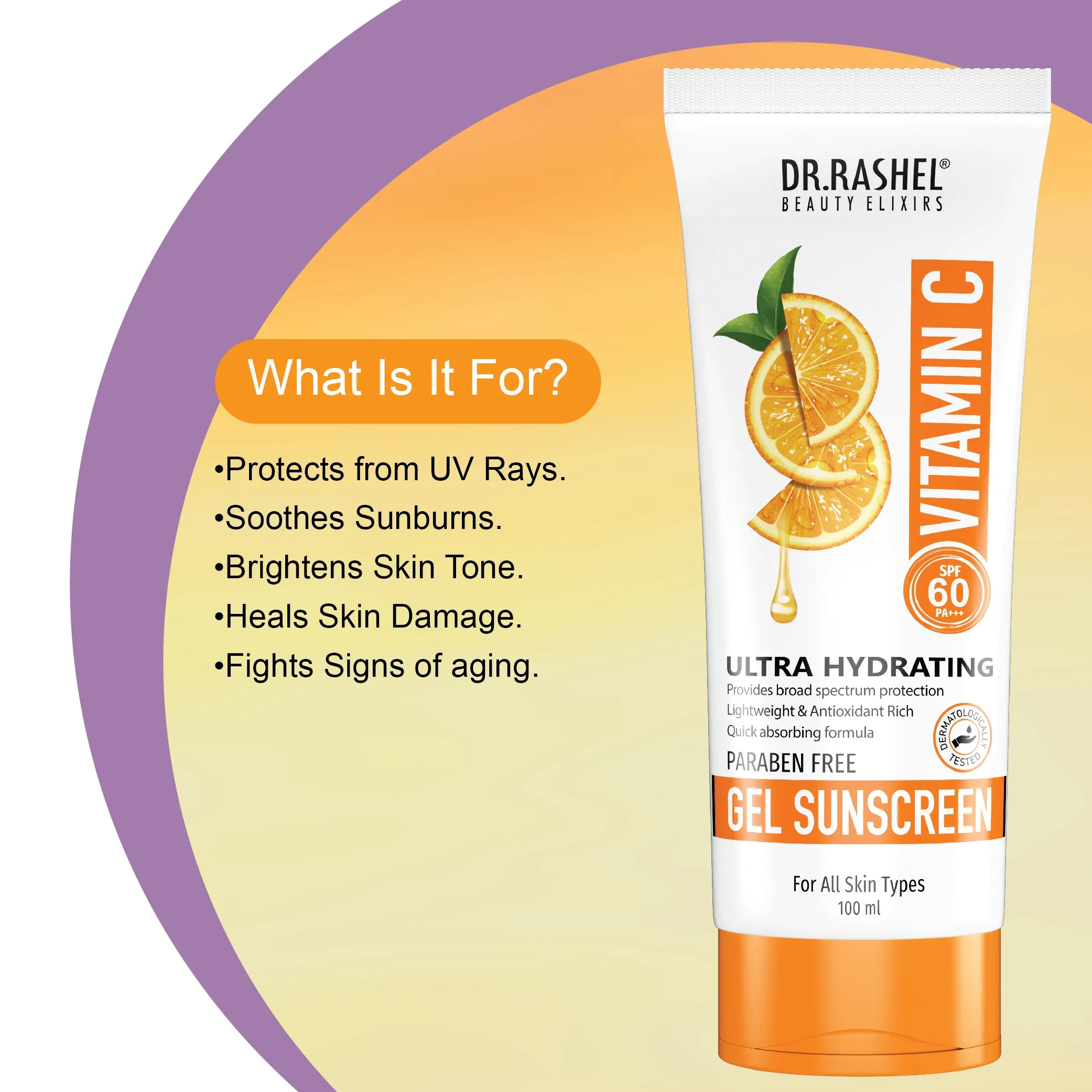 Dr.Rashel Vitamin C Sunscreen Spf 60