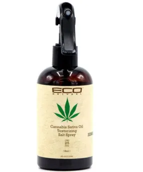 Eco Style Eco Natural Cannabis Sativa Oil Texturizing Salt Spray