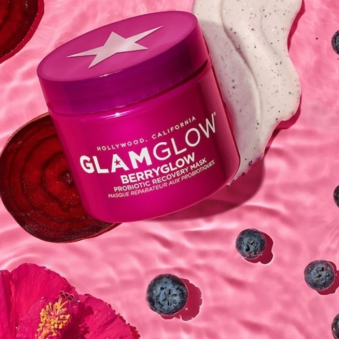 Glam Glow Berryglow Probiotic Recovery Mask