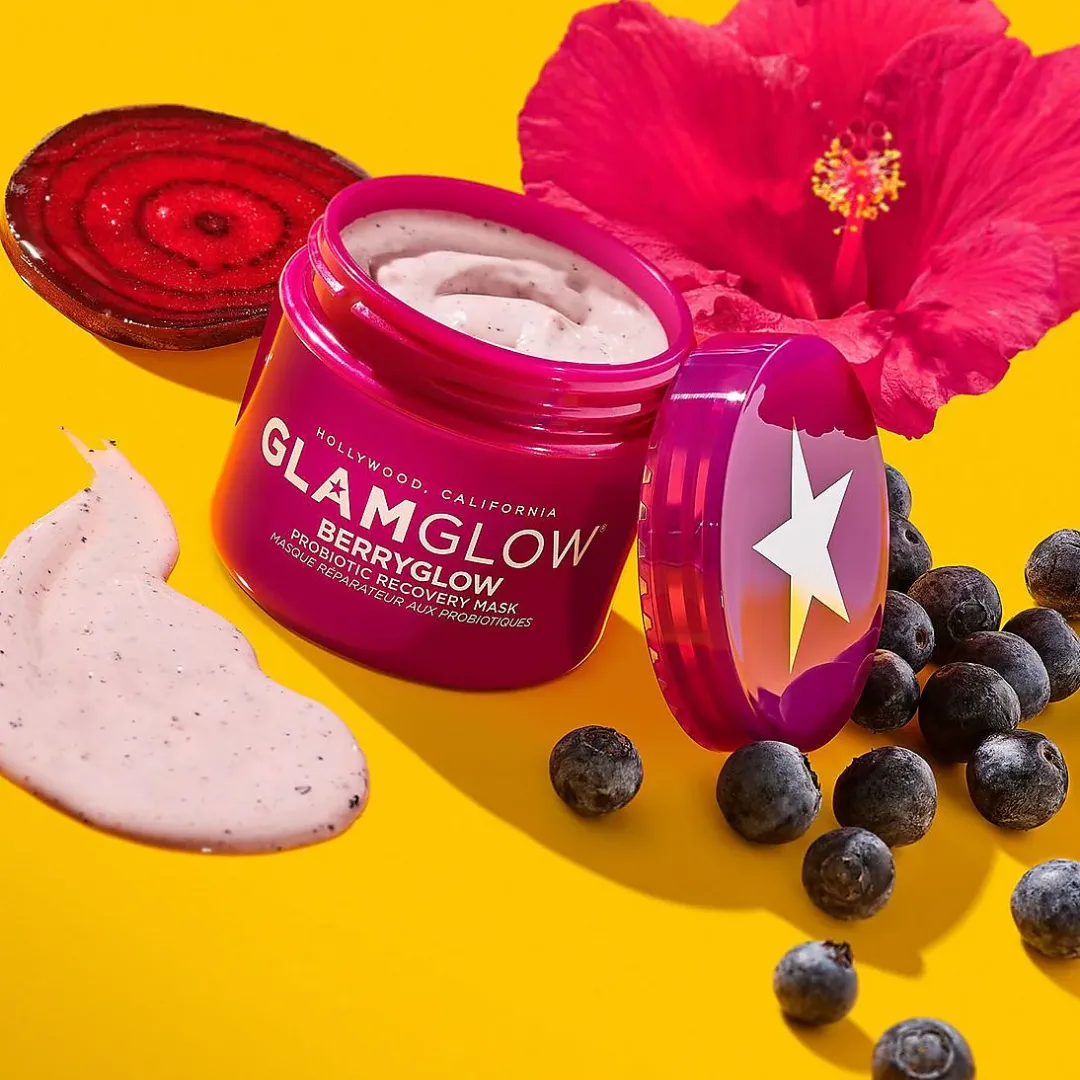 Glam Glow Berryglow Probiotic Recovery Mask