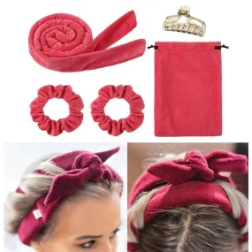 Heatless Curling Rod Headband- Hair Curlers Ribbon