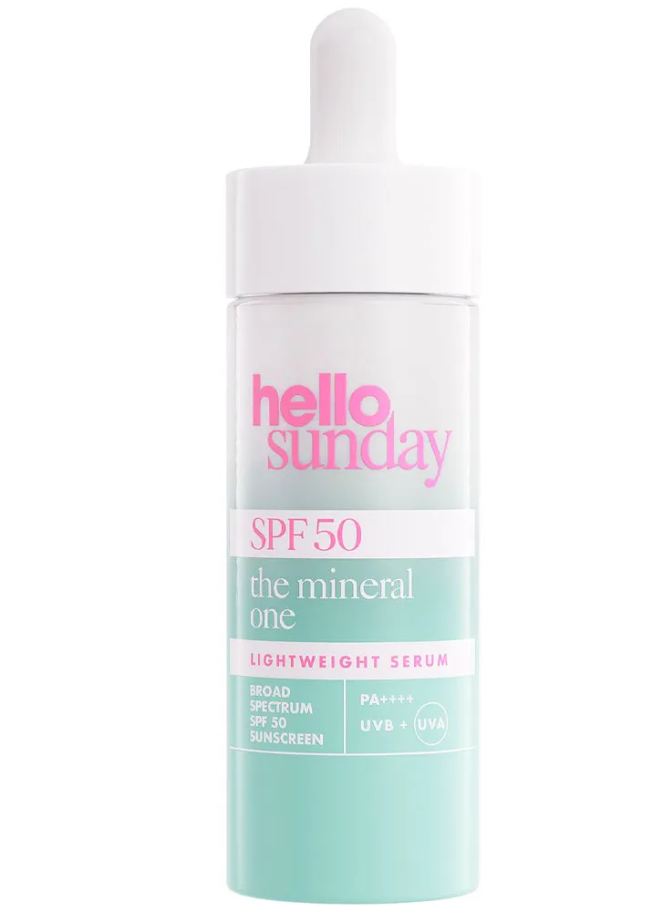 Hello Sunday The Mineral One SPF50 Lightweight Serum