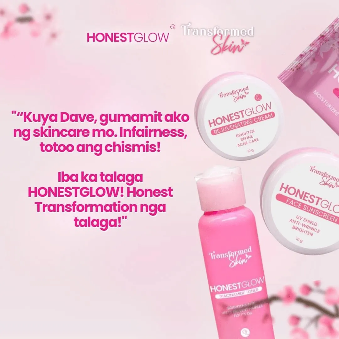 HonestGlow Facial Set Mild Rejuvenating Set