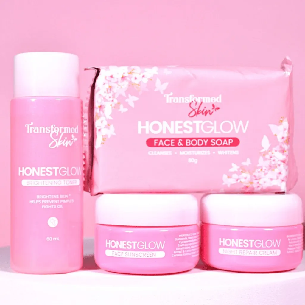 HonestGlow Facial Set Mild Rejuvenating Set