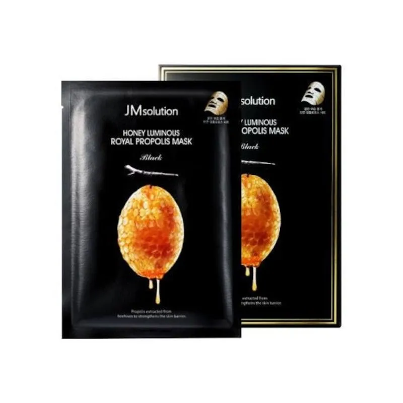 JM Solution Honey Luminous Royal Propolis Mask (10 Sheets)