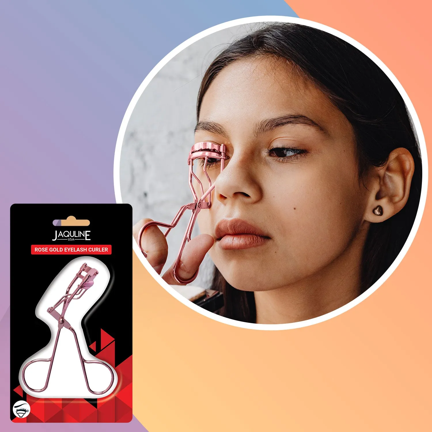 JUSA Eyelash Curler Rose Gold