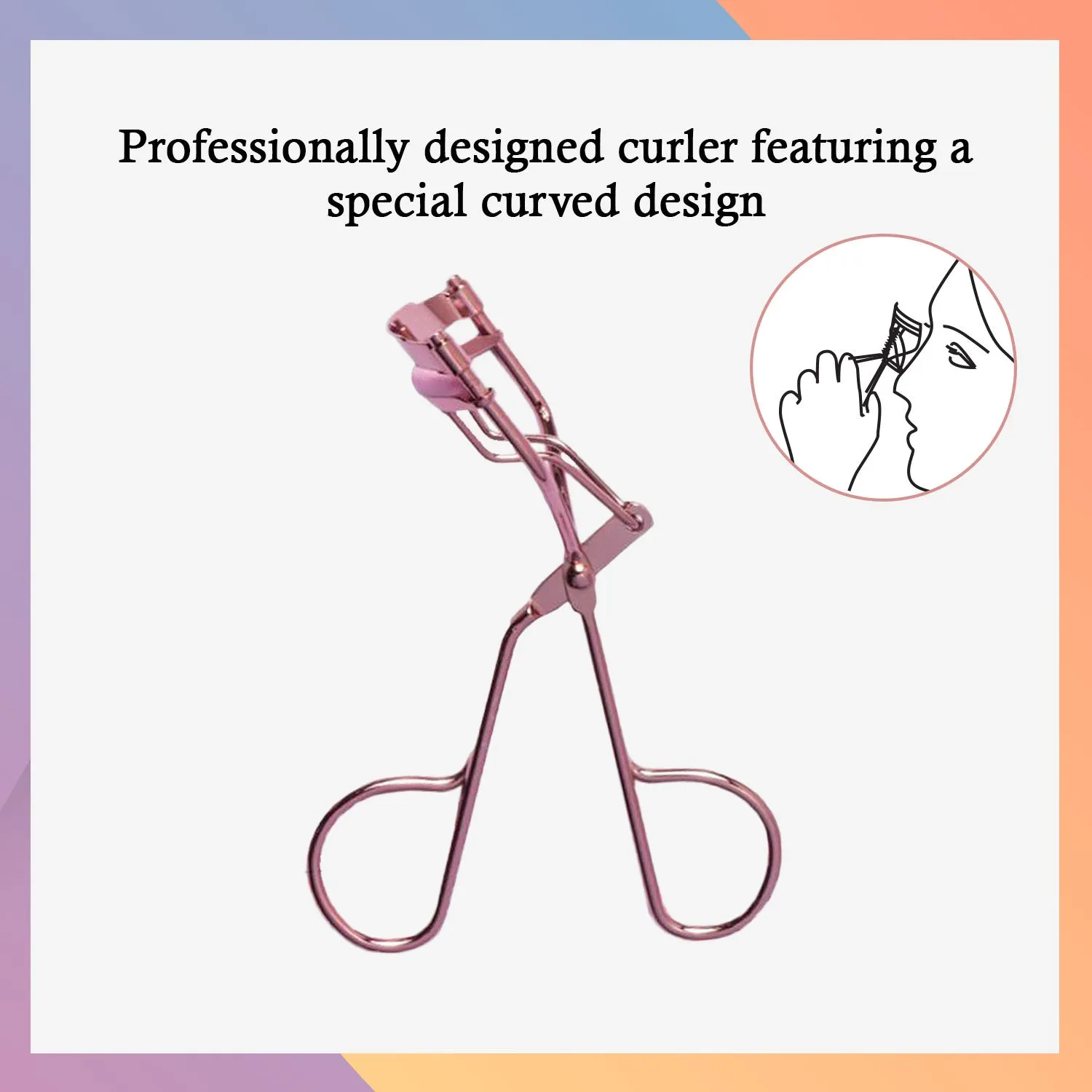 JUSA Eyelash Curler Rose Gold