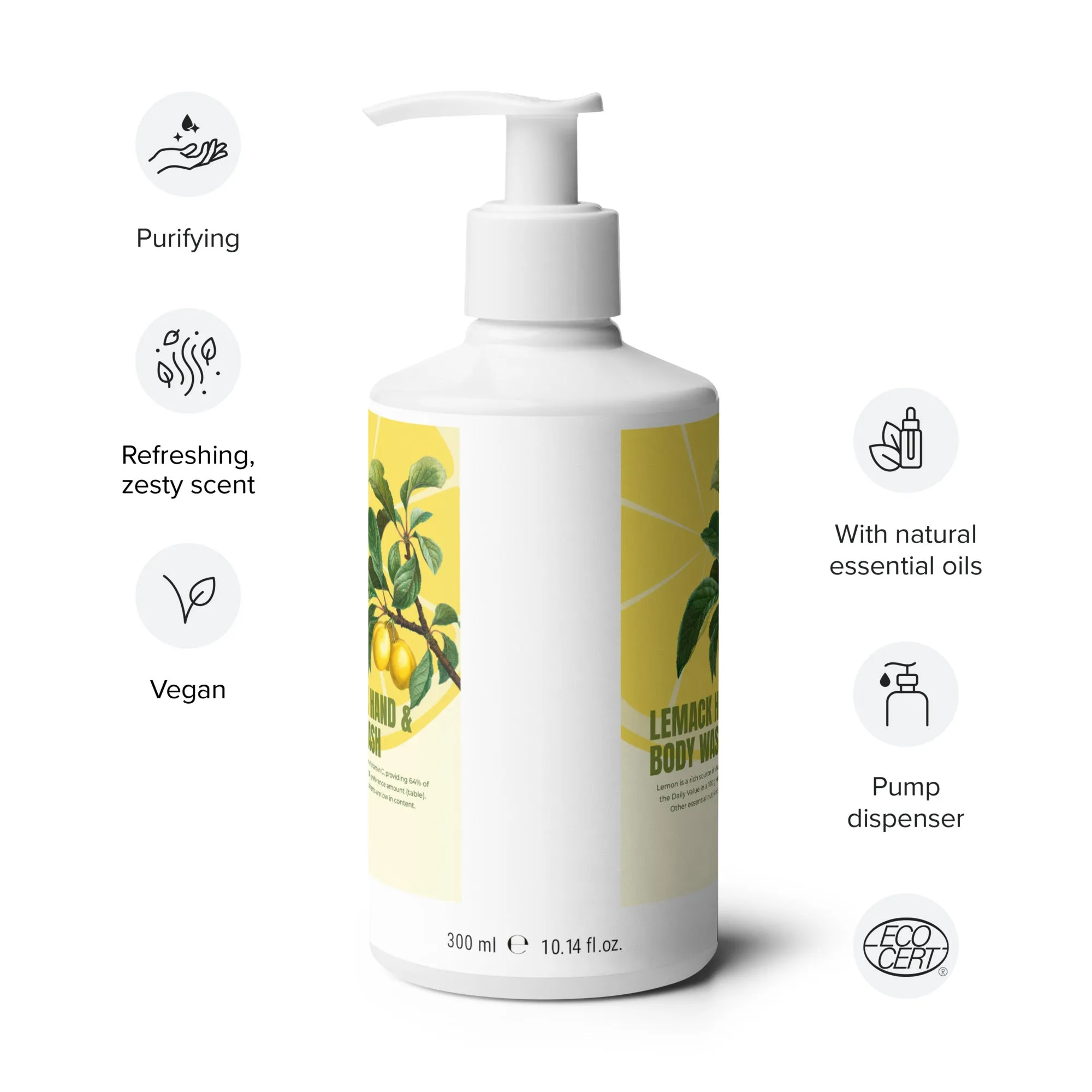 LeMack Refreshing hand & body wash