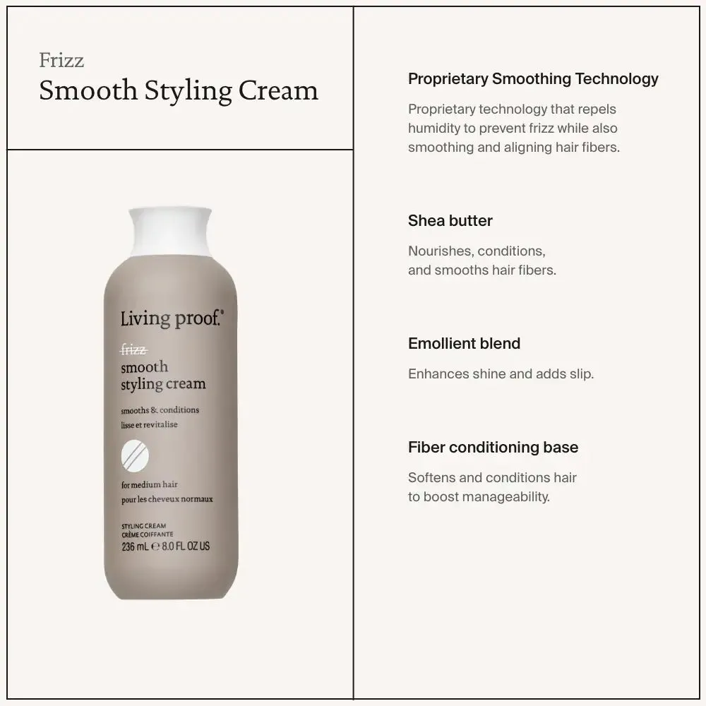 Living Proof No Frizz Smooth Styling Cream