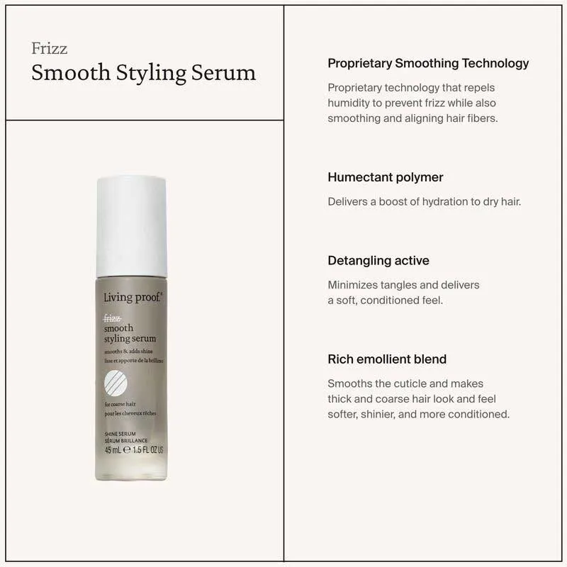 Living Proof No Frizz Smooth Styling Serum