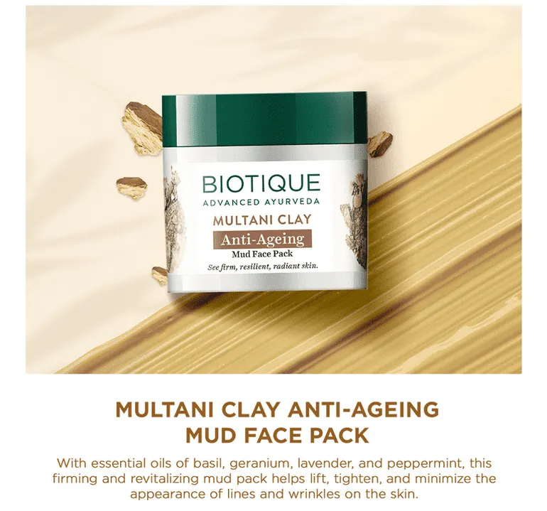 MULTANI CLAY Anti-Ageing Mud Face Pack 75g