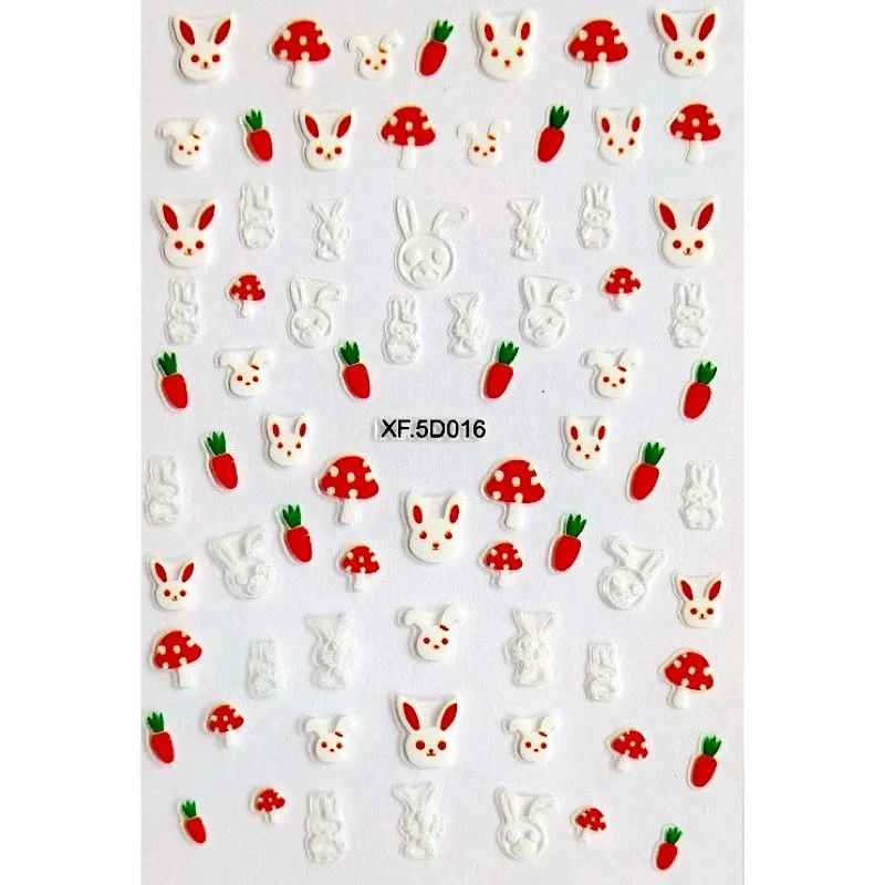 Nail Art Sticker - Easter Bunny