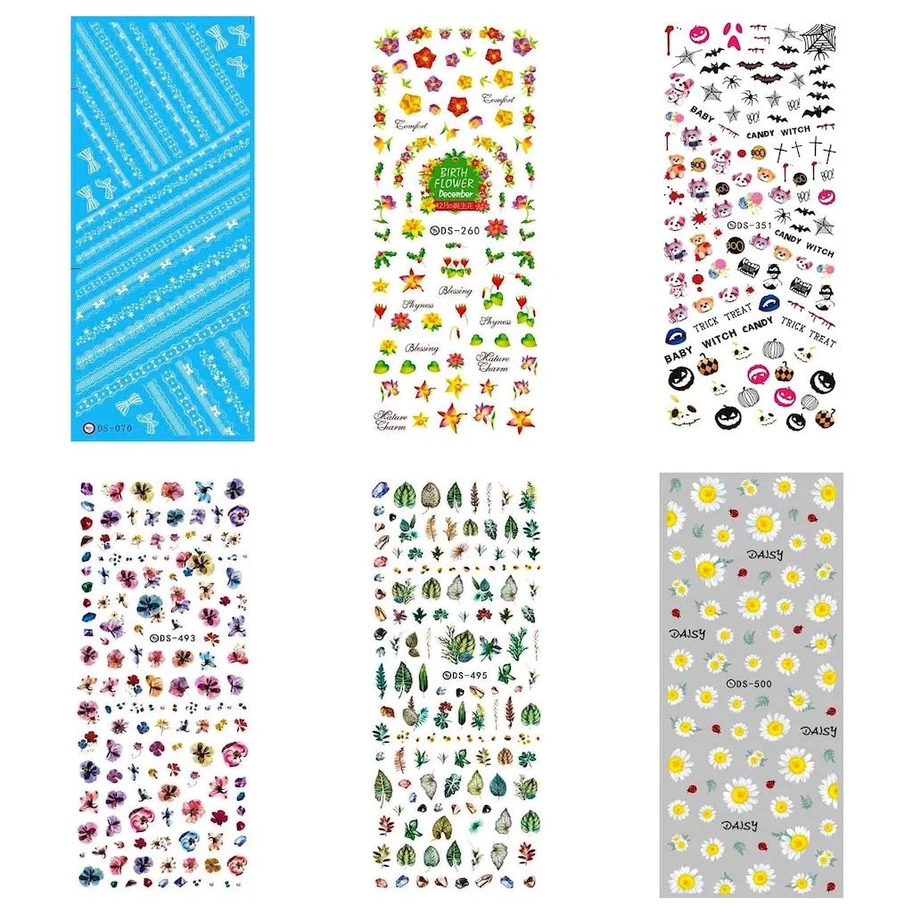 Nail Art Stickers DS Collection