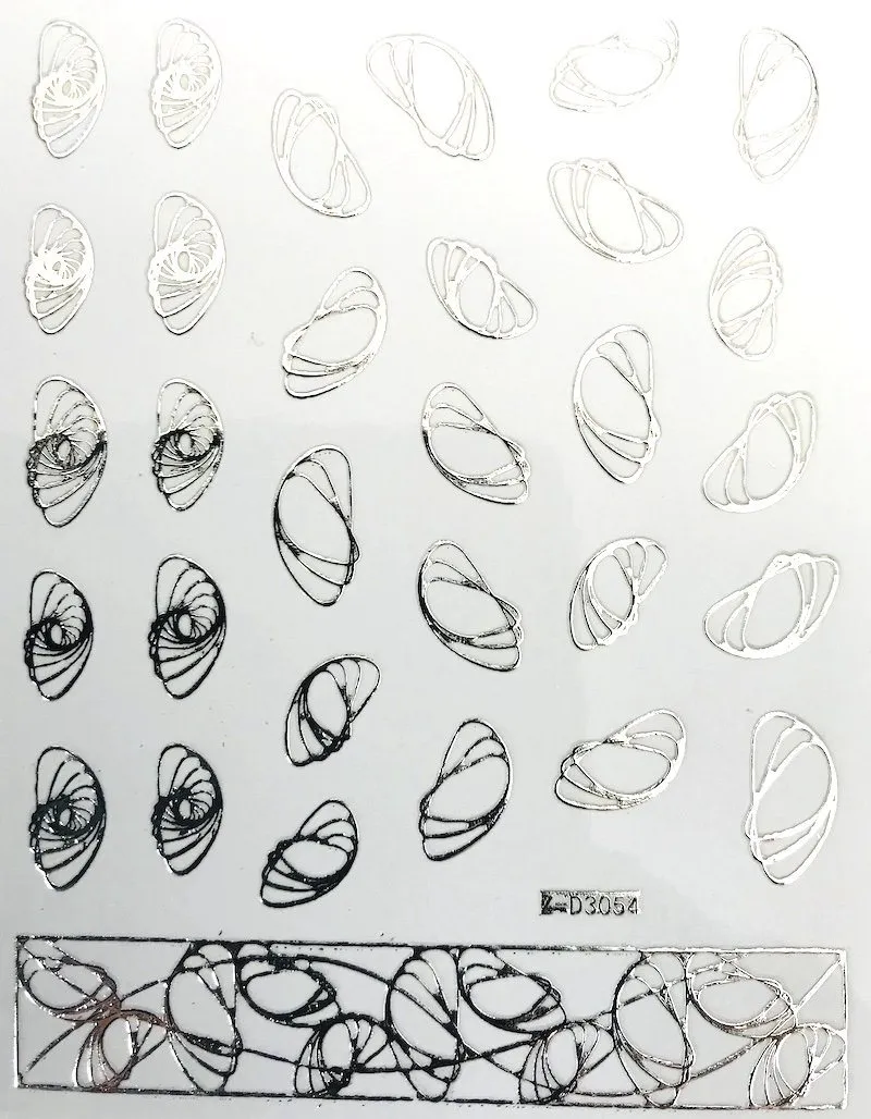 Nail Art Stickers LINES Collection