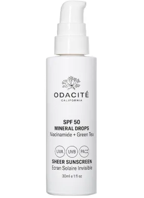 Odacite SPF50 Mineral Drops Sheer Sunscreen