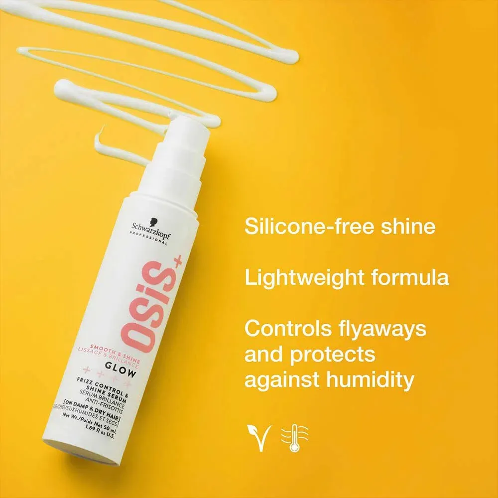 Schwarzkopf Osis  Smooth & Shine Glow Frizz Control Shine Serum 50ml