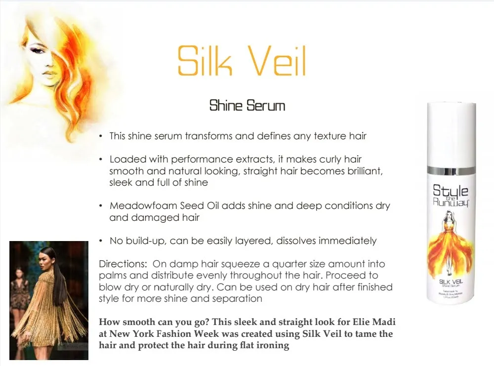 Silk Veil-Shine Serum by Style the Runway