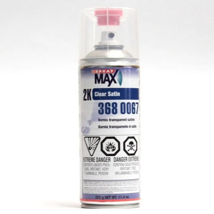 SprayMAX - 2K Satin Finish Clearcoat Aerosol