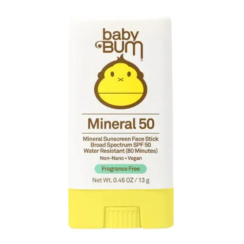 Sun Bum Baby Bum Mineral Mineral Sunscreen Face Stick