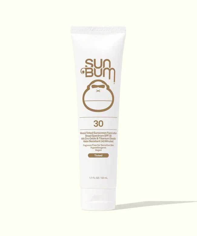 Sun Bum Mineral SPF 30 Tinted Sunscreen Face Lotion