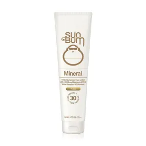 SUN BUM SPF 30 Mineral Tinted Face Lotion 1.7 Oz | UVA/UVB Protection | Zinc-Based Mineral Formula