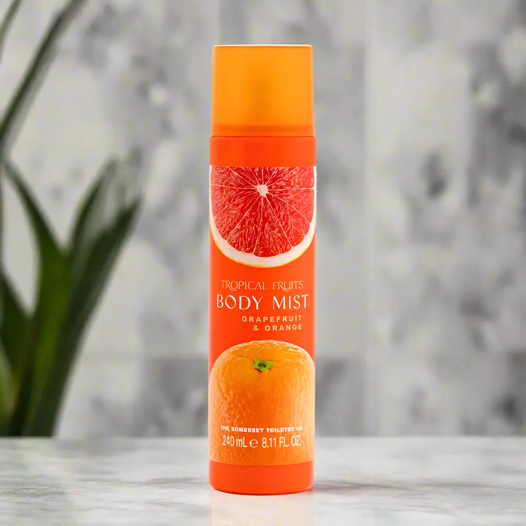 Tropical Fruits Orange and Grapefruit Body Mist 240ml