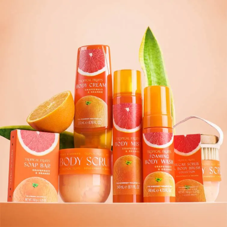 Tropical Fruits Orange and Grapefruit Body Mist 240ml