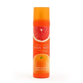 Tropical Fruits Orange and Grapefruit Body Mist 240ml