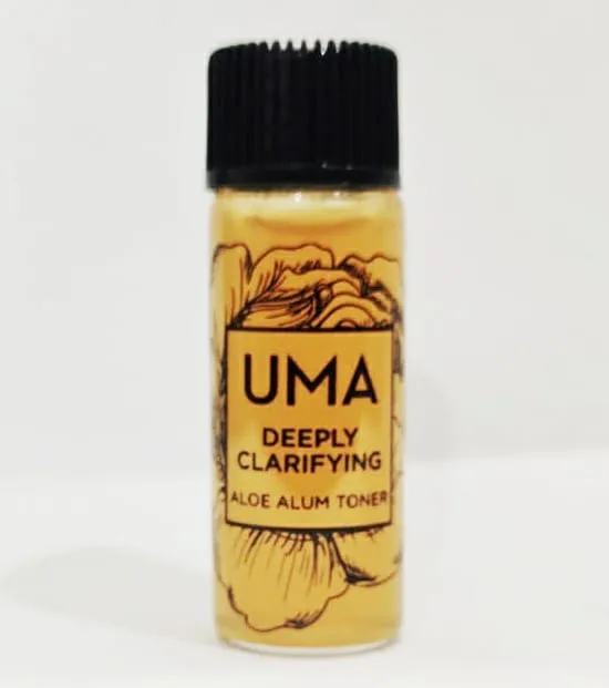 UMA Deeply Clarifying Aloe Alum Toner