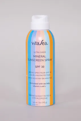 Vitasea Ultra Sheer Mineral Sunscreen Spray SPF30