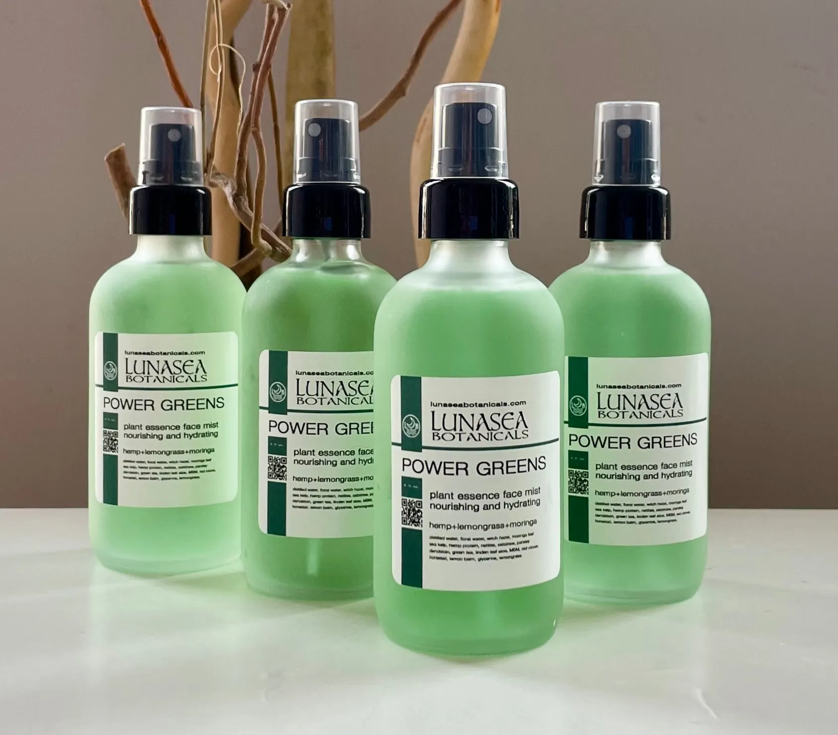 Wholesale 4 Pack Power Greens Plant Essence Mist